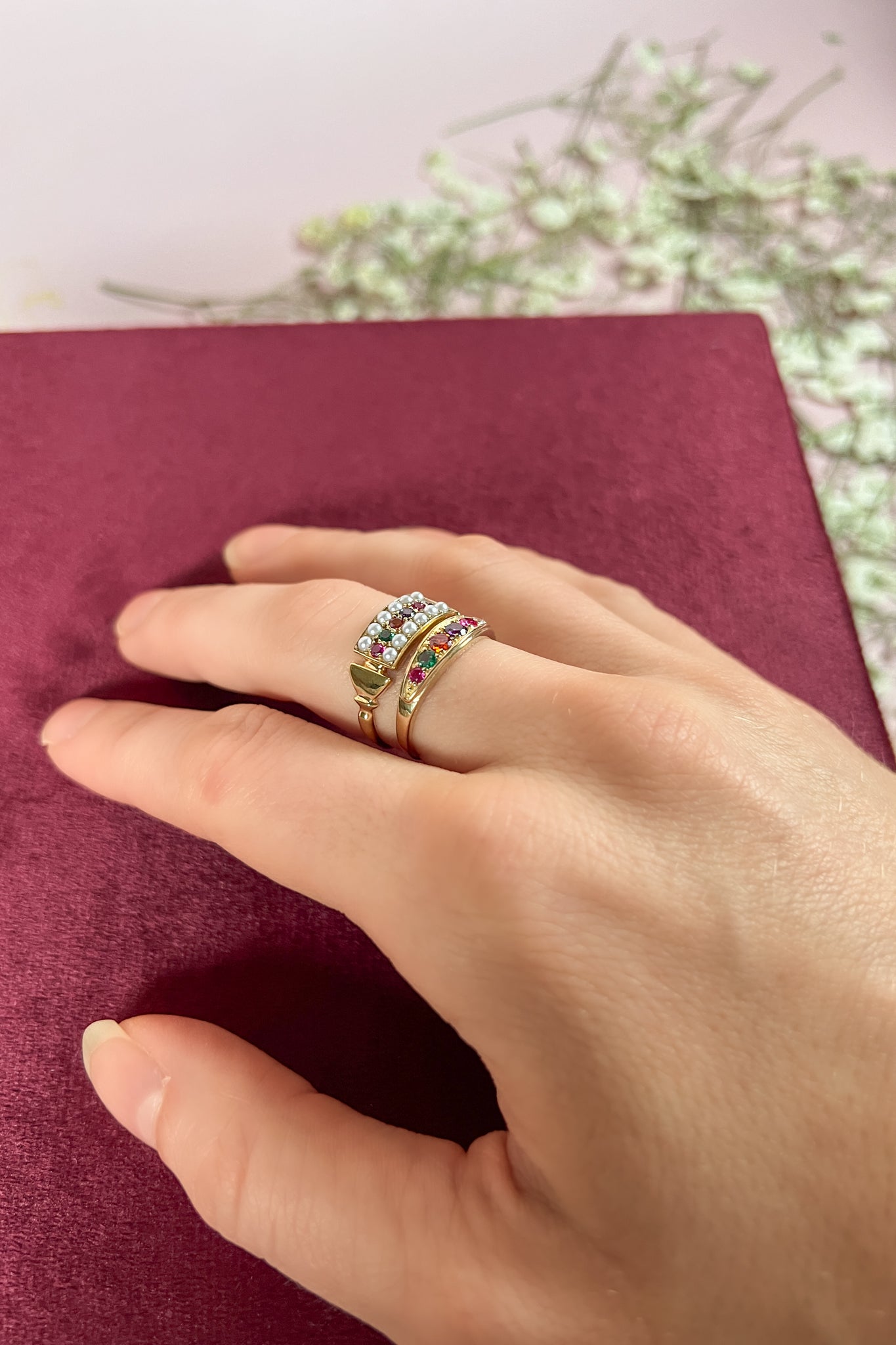 stackable regard ring design