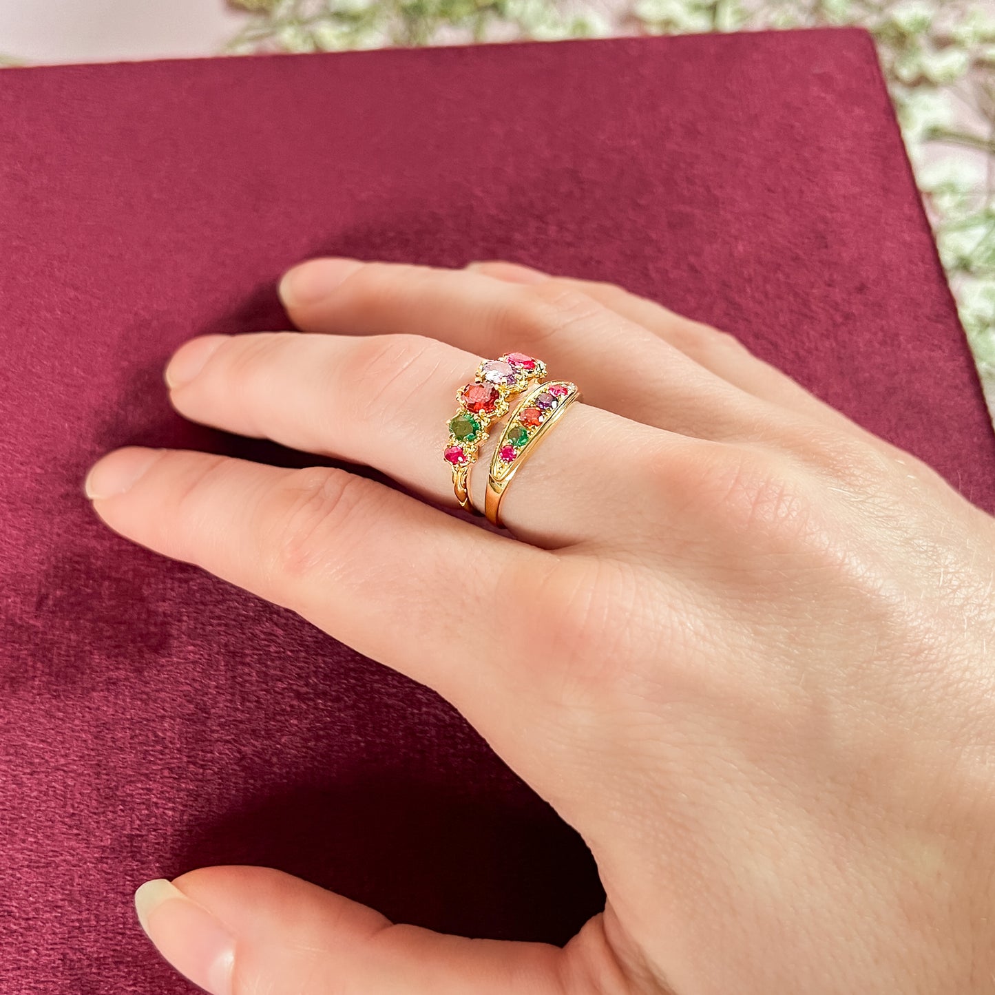 The Crowned Jewel Ring - Gold