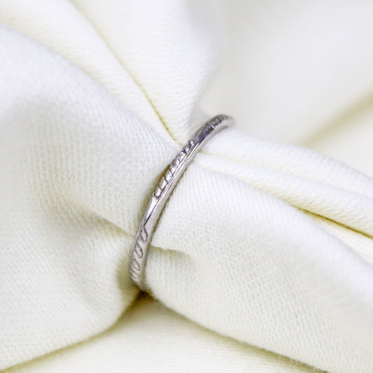 The Victorian Vine Stacker - Silver