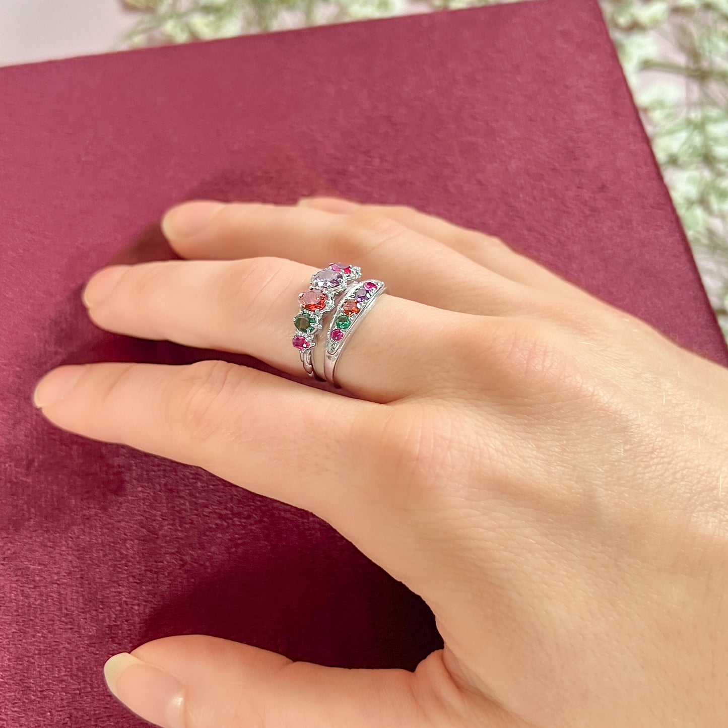 The Crowned Jewel Ring - Silver