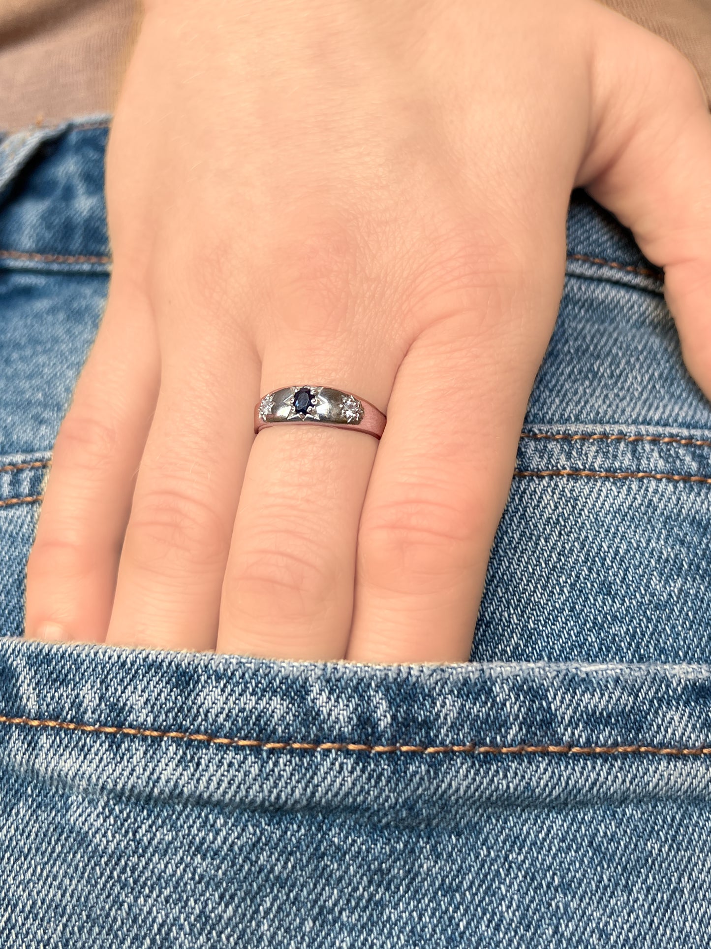 Victorian Roma Ring - Silver