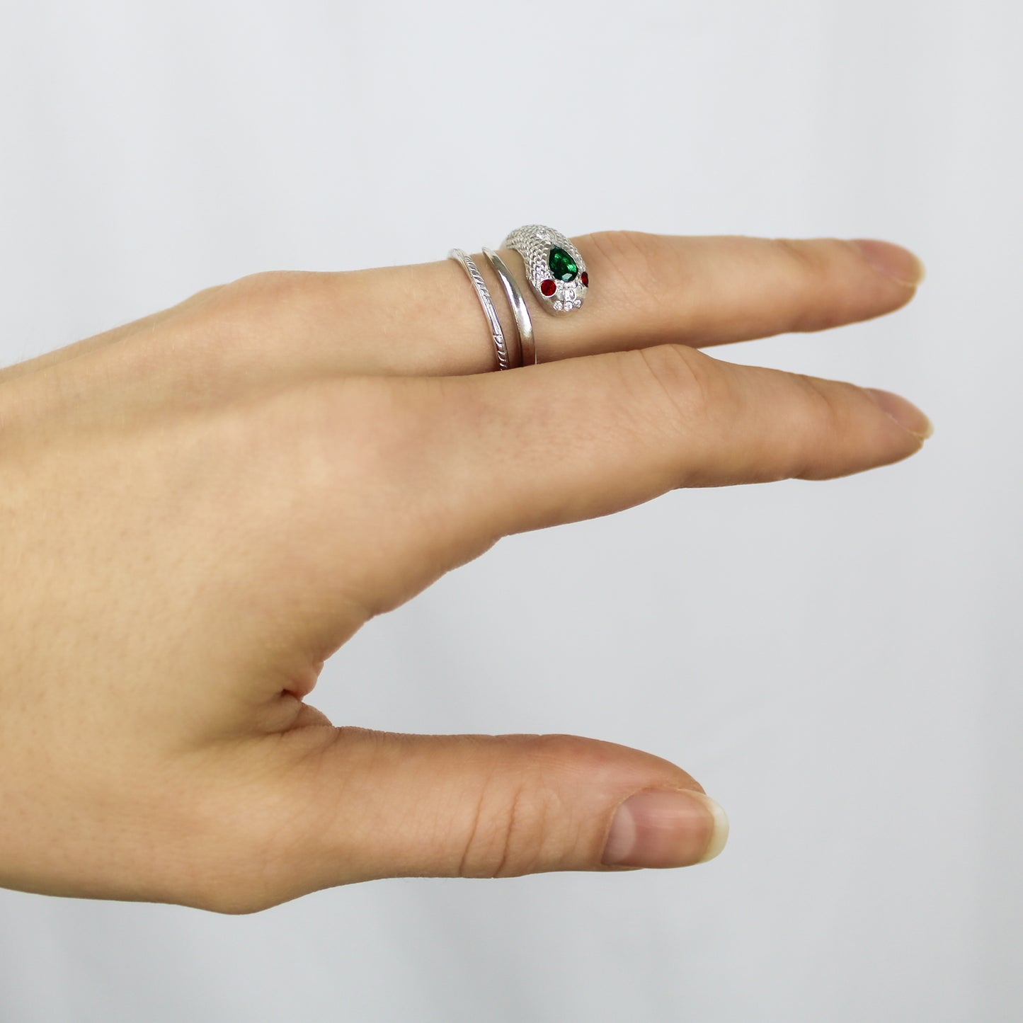 The Victorian Vine Stacker - Silver