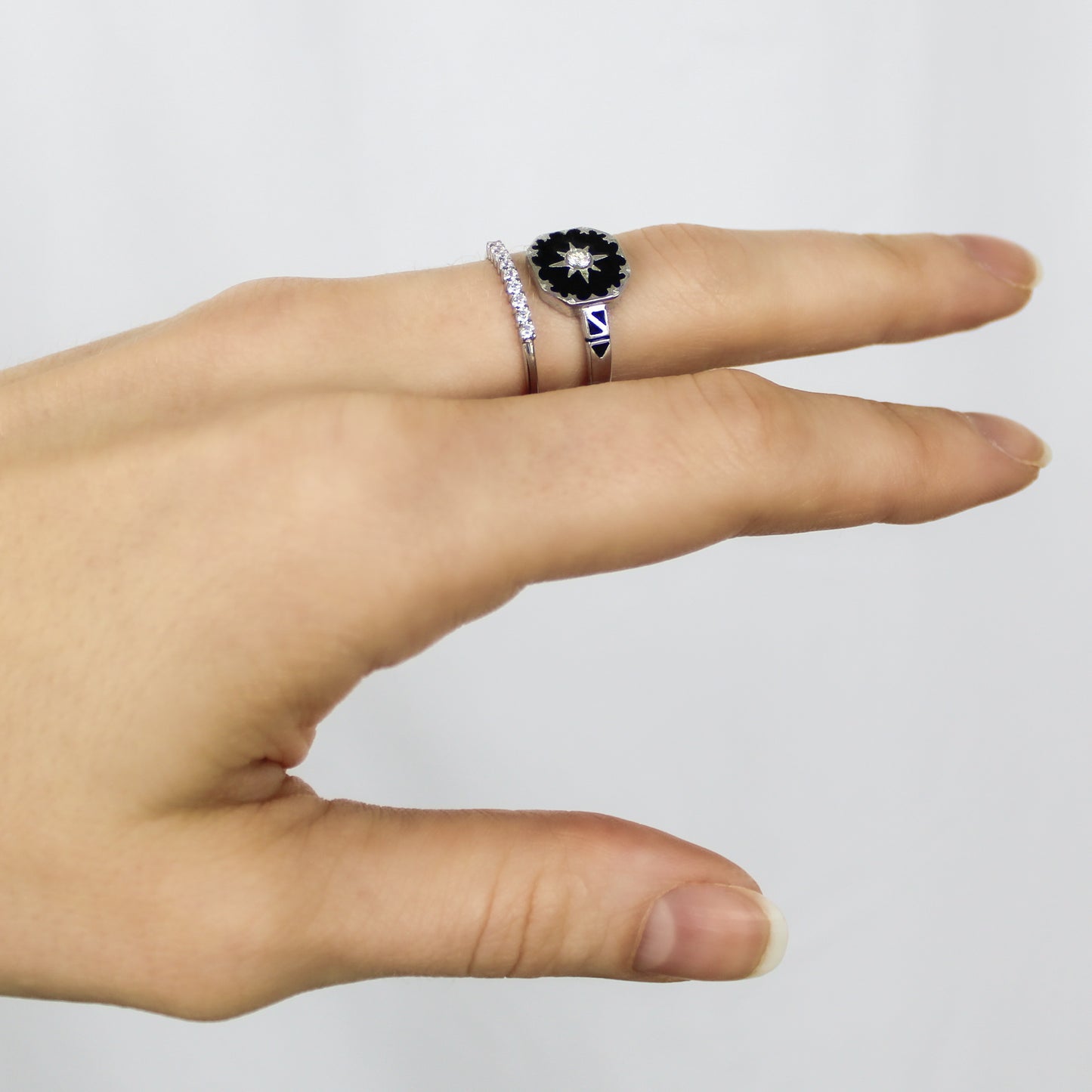 The Heirloom Arc Stacker - Silver