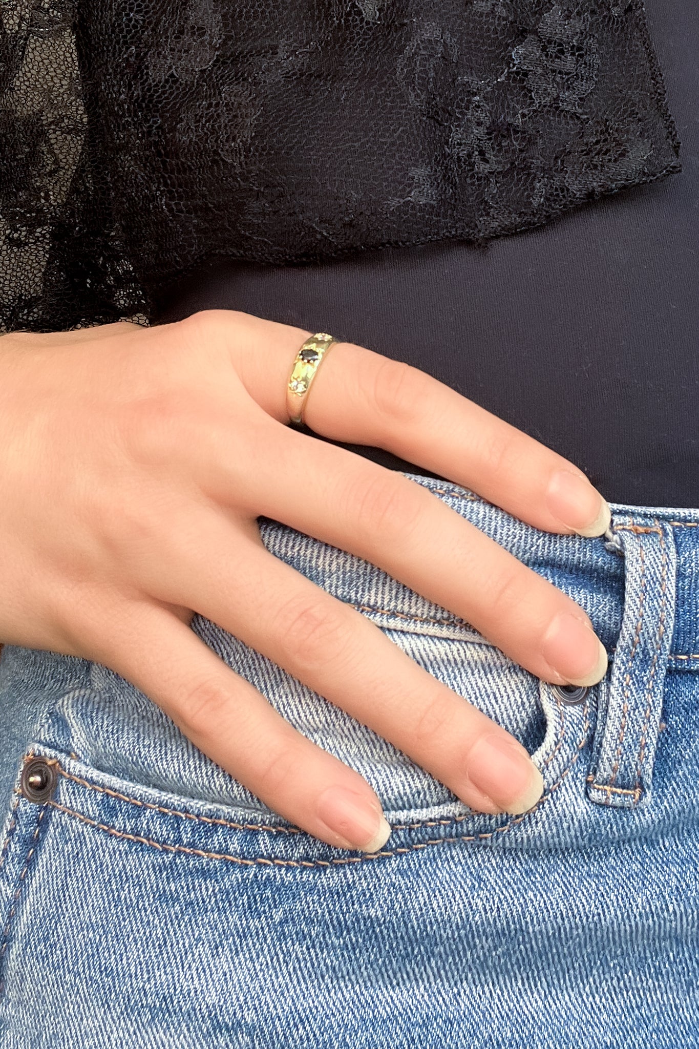 history inspired dark ring