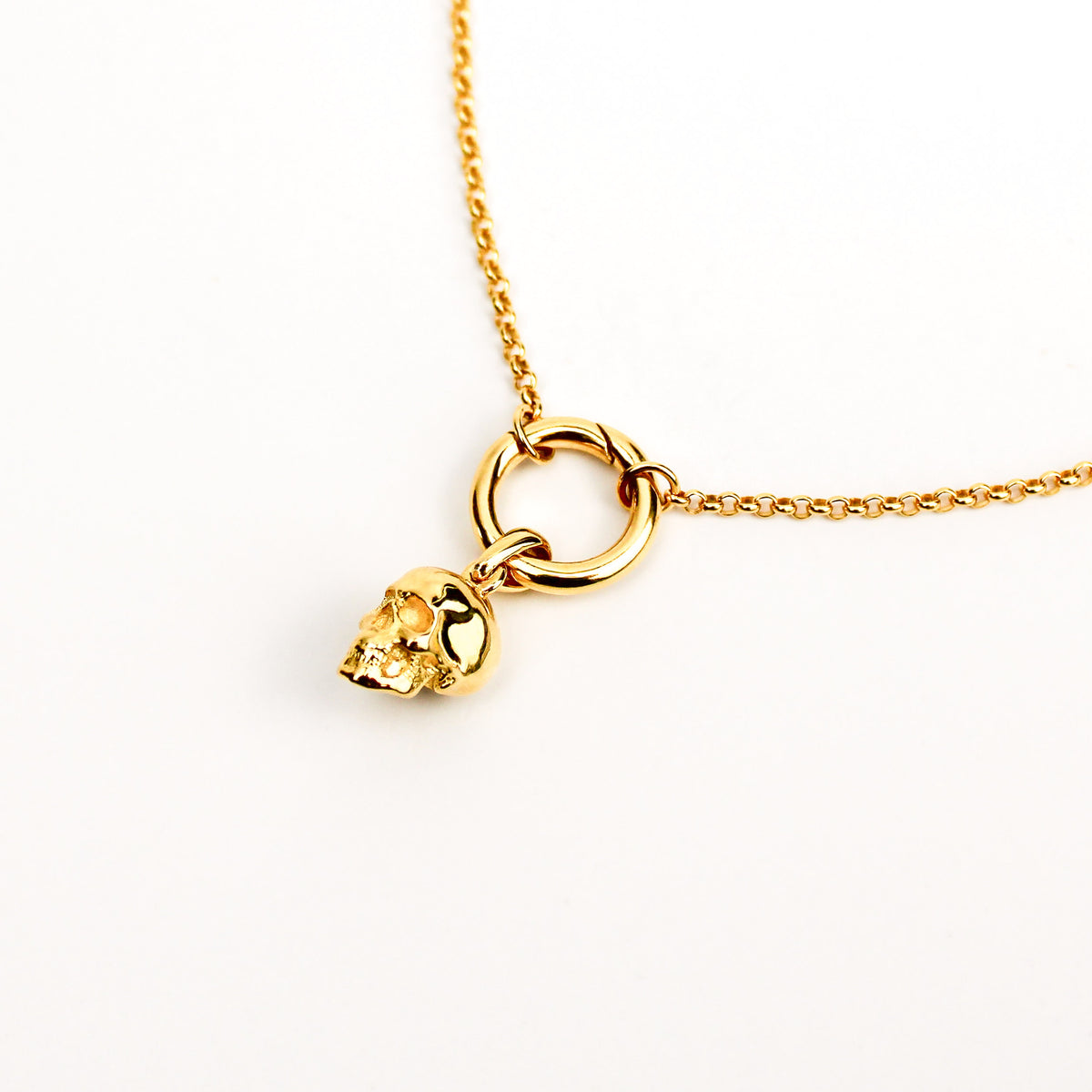 Vanitas Pendant - gold