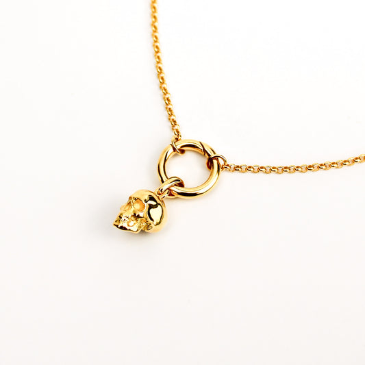 Vanitas Pendant - gold