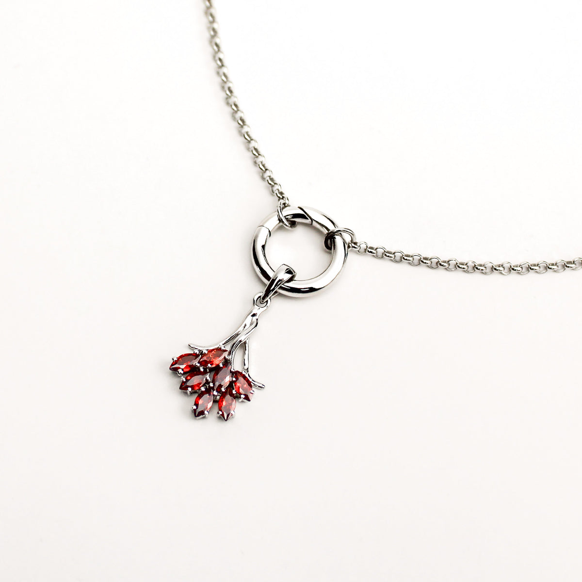 Ember Pendant - silver