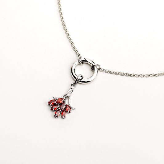 Ember Pendant - silver