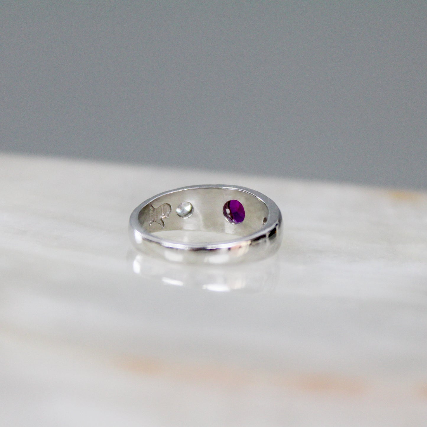 Rose from Roma Ring - Silver