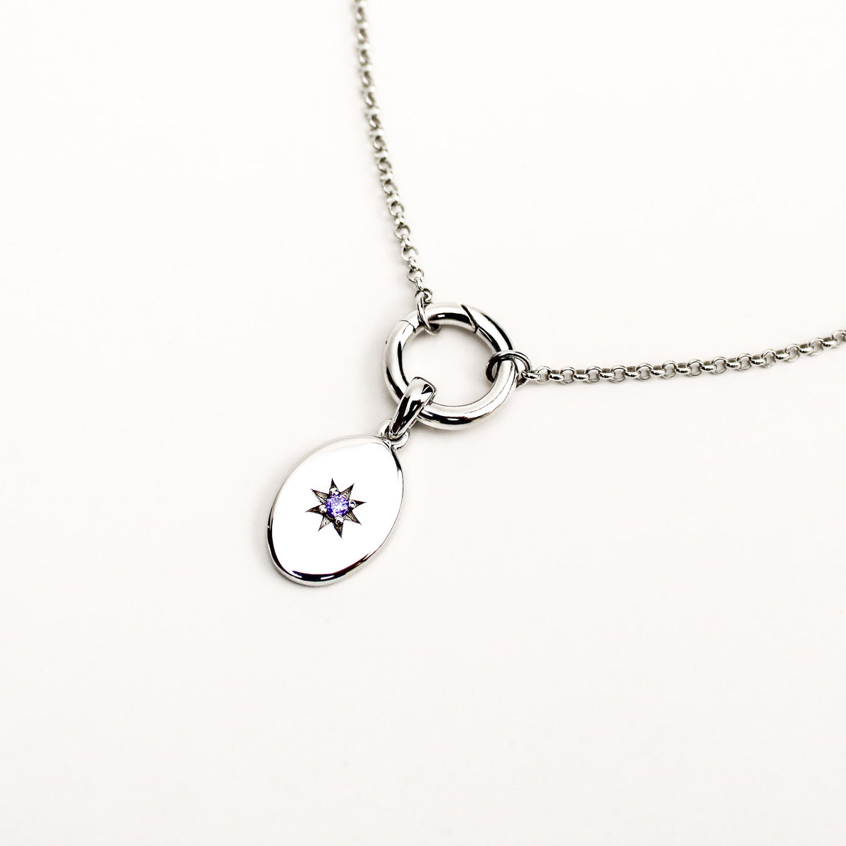 Solace Pendant - silver