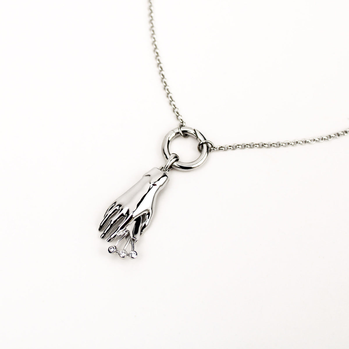 Amity Pendant - silver