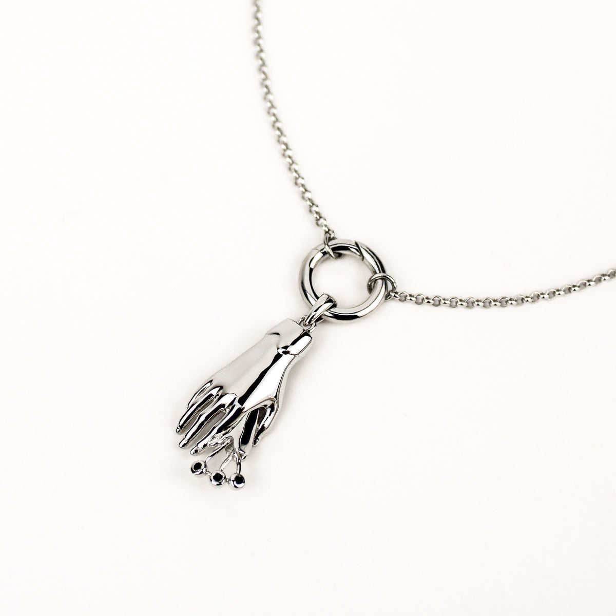 Amity Pendant - silver