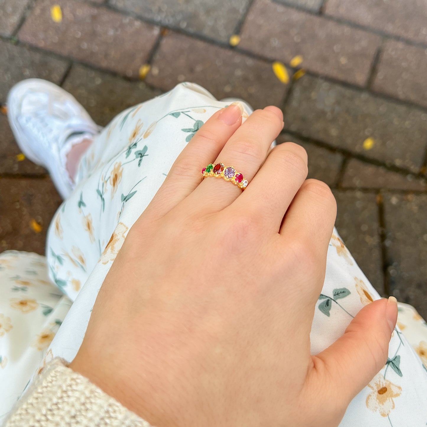 The Crowned Jewel Ring - Gold