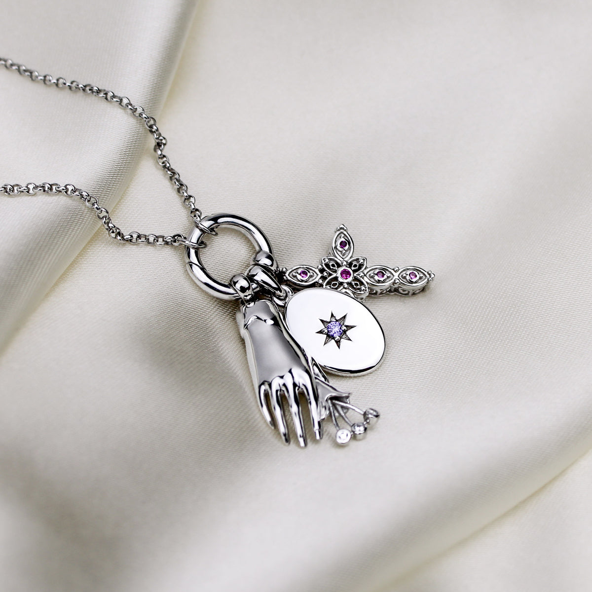 Solace Pendant - silver
