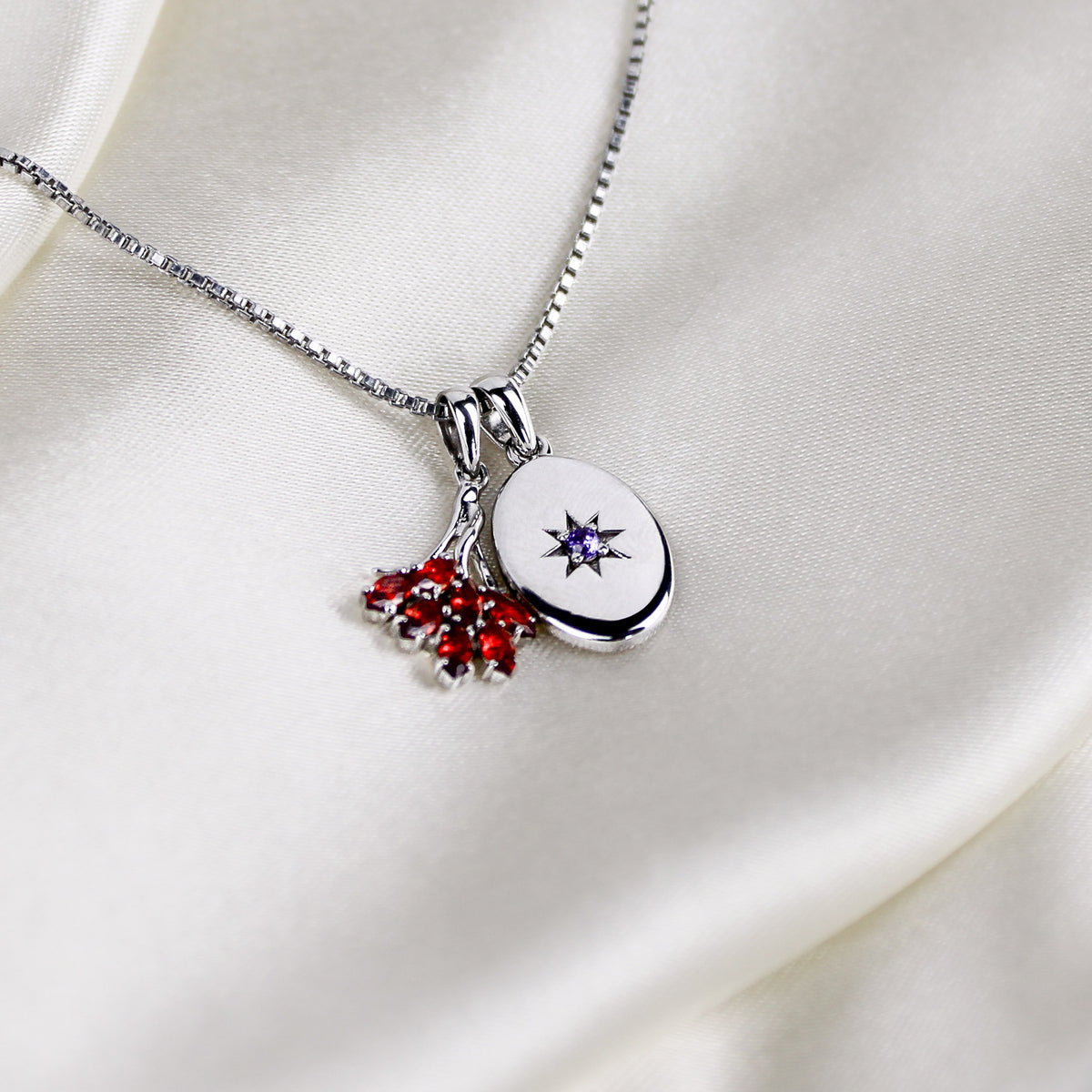 Solace Pendant - silver