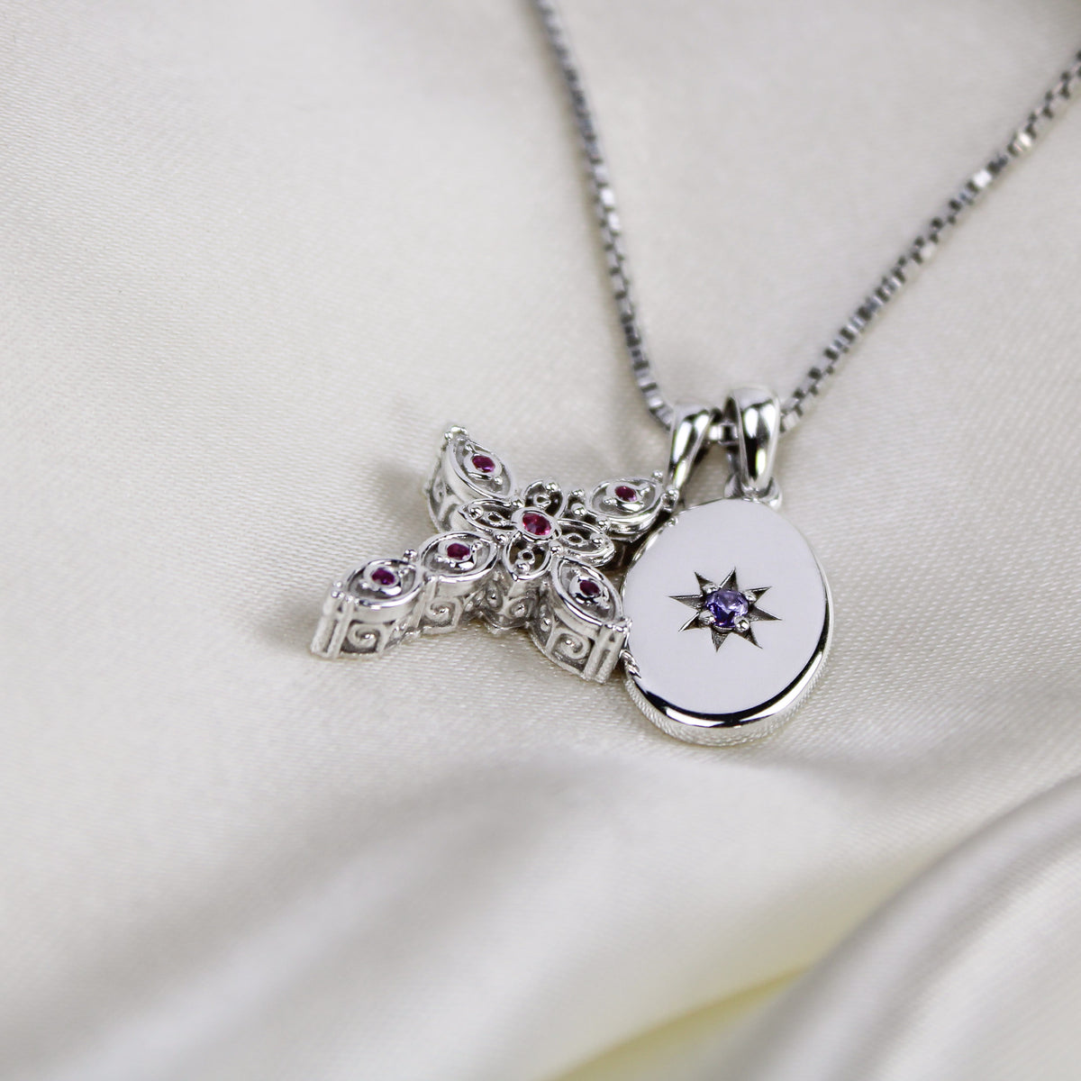 Sanctum Pendant - silver