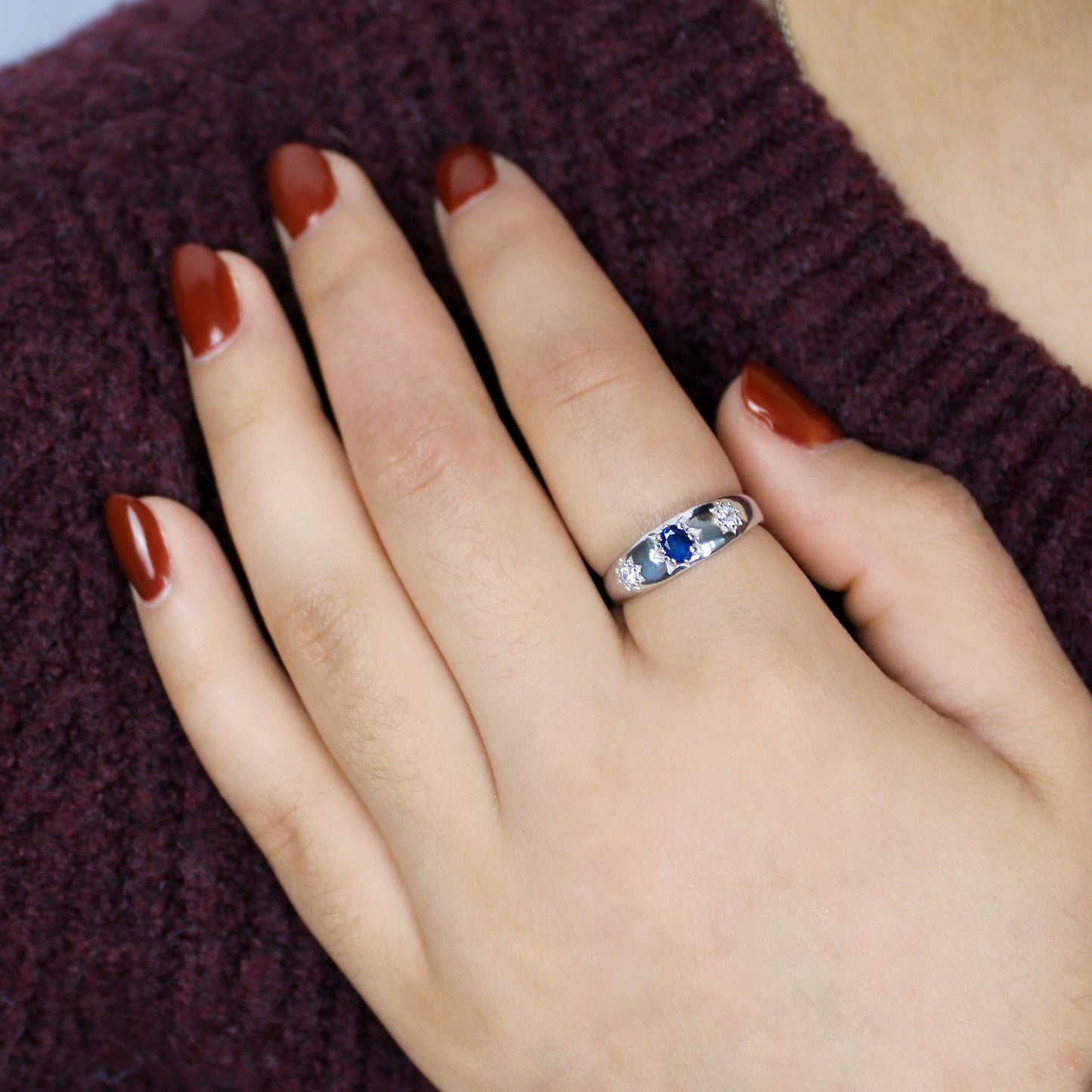 Victorian Roma Ring - Silver