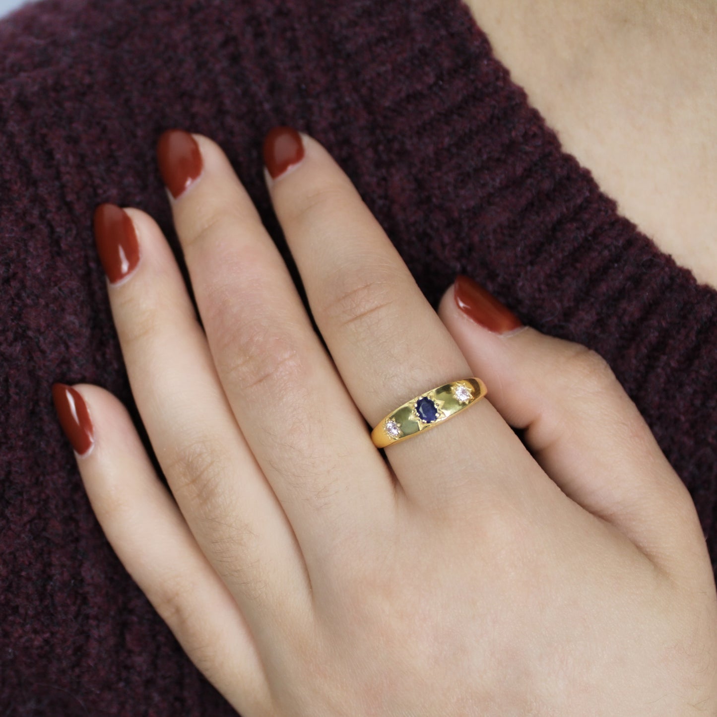 Victorian Roma Ring - Gold