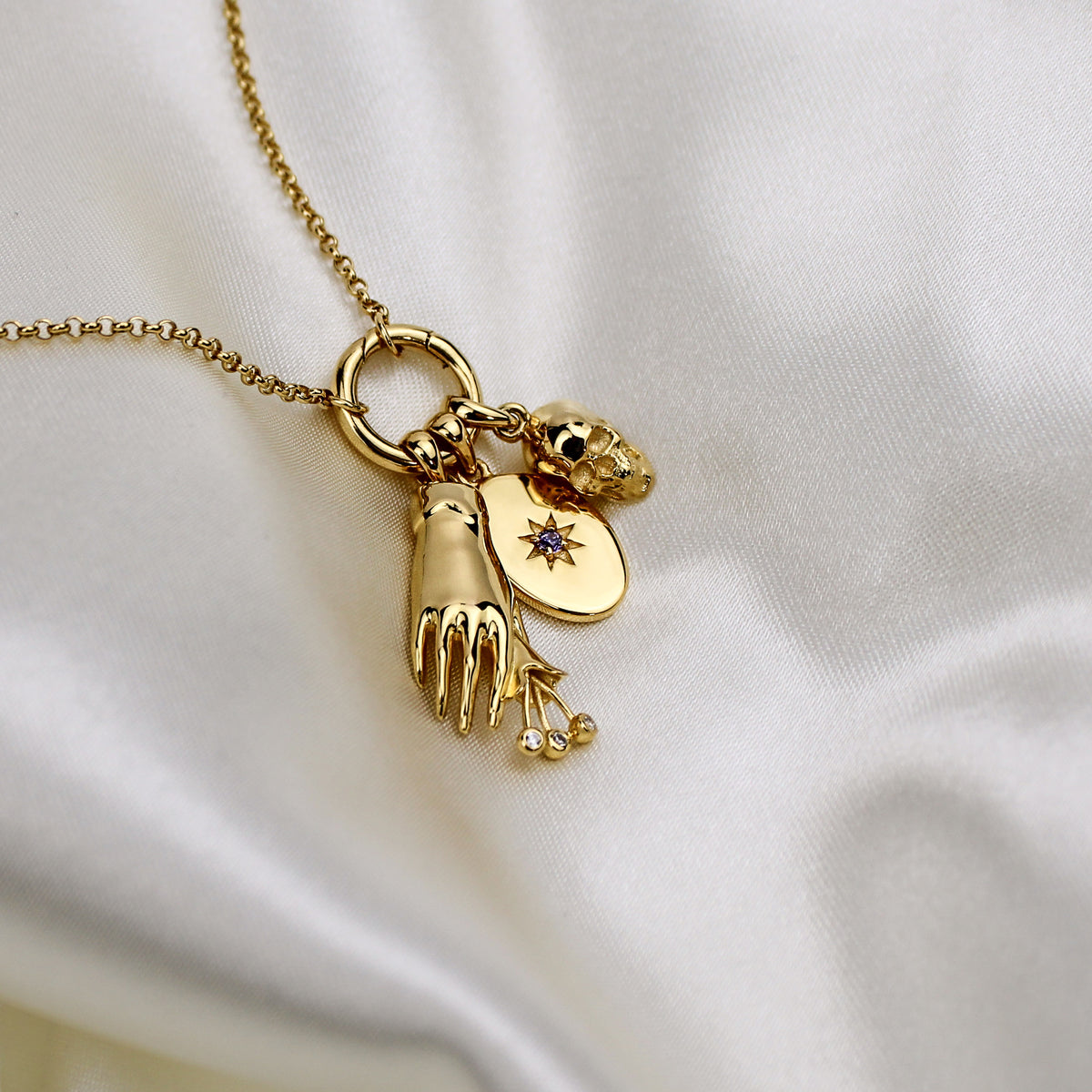 Solace Pendant - gold