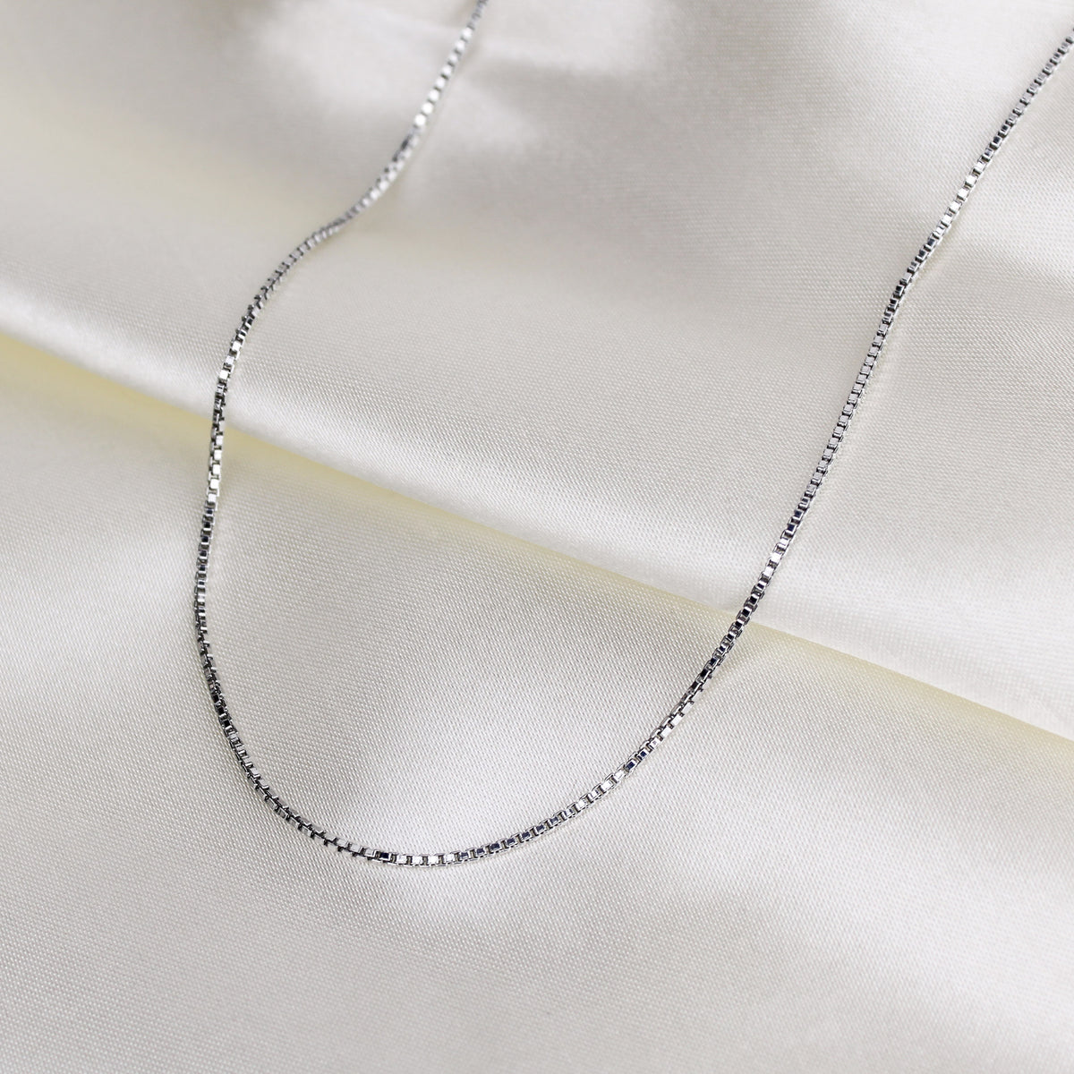 Classic Box Chain - silver