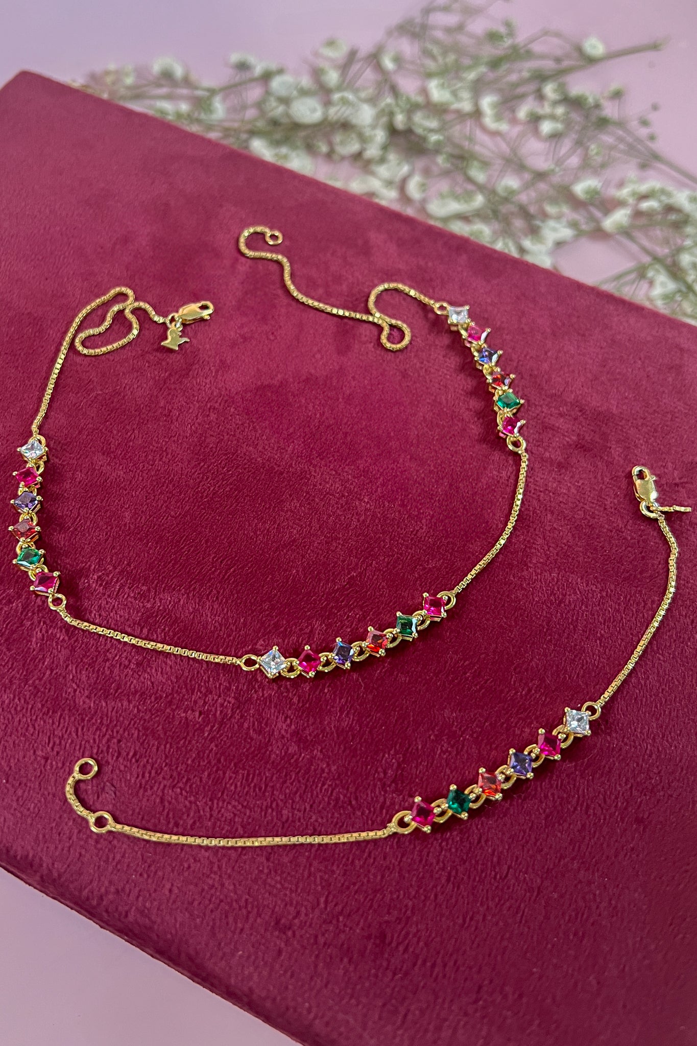 romantic gemstone necklace