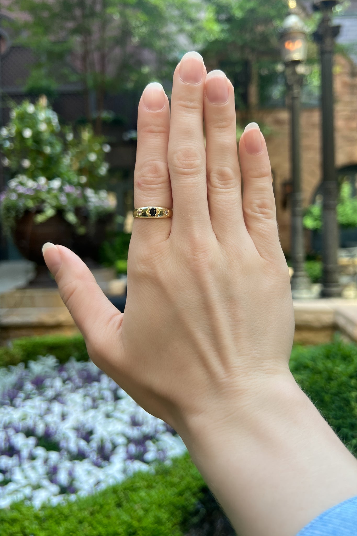 gothic inspired vintage ring