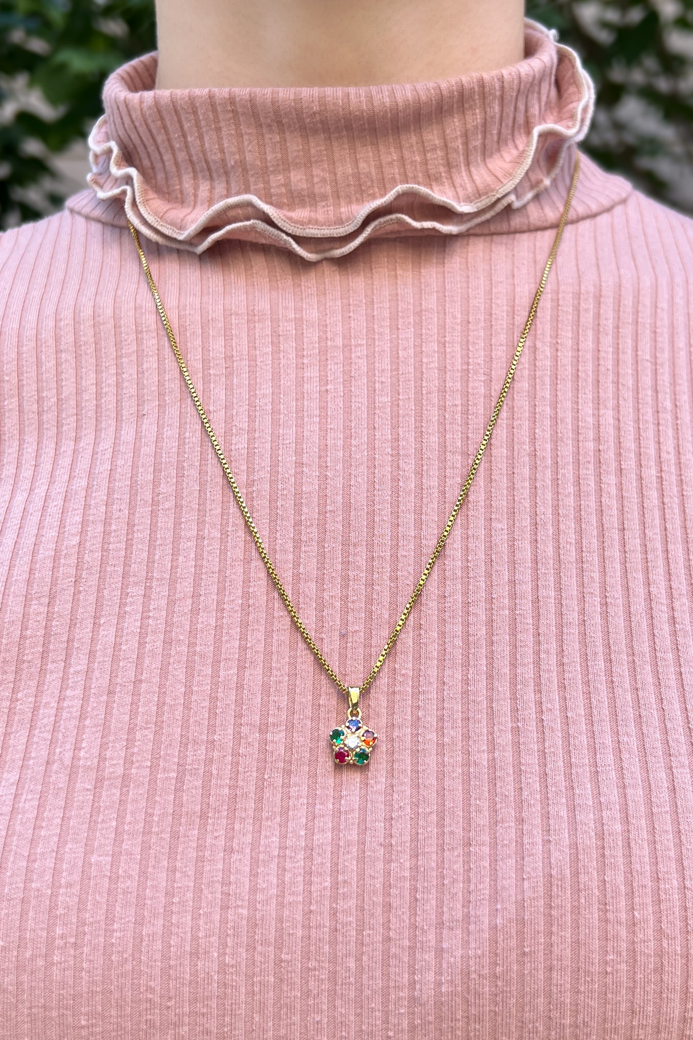 Regard Bloom Necklace - Gold
