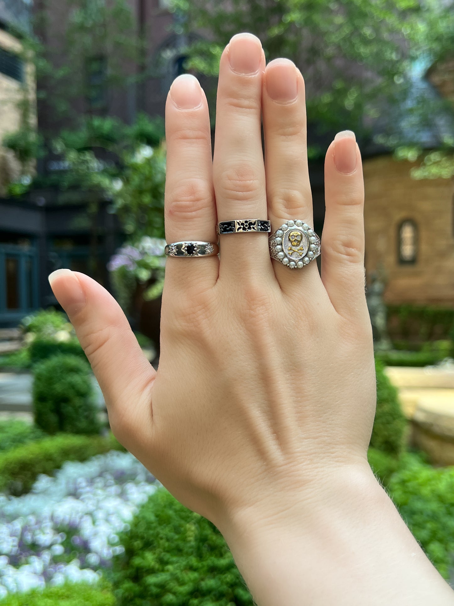 Relic Bloom Ring - Silver