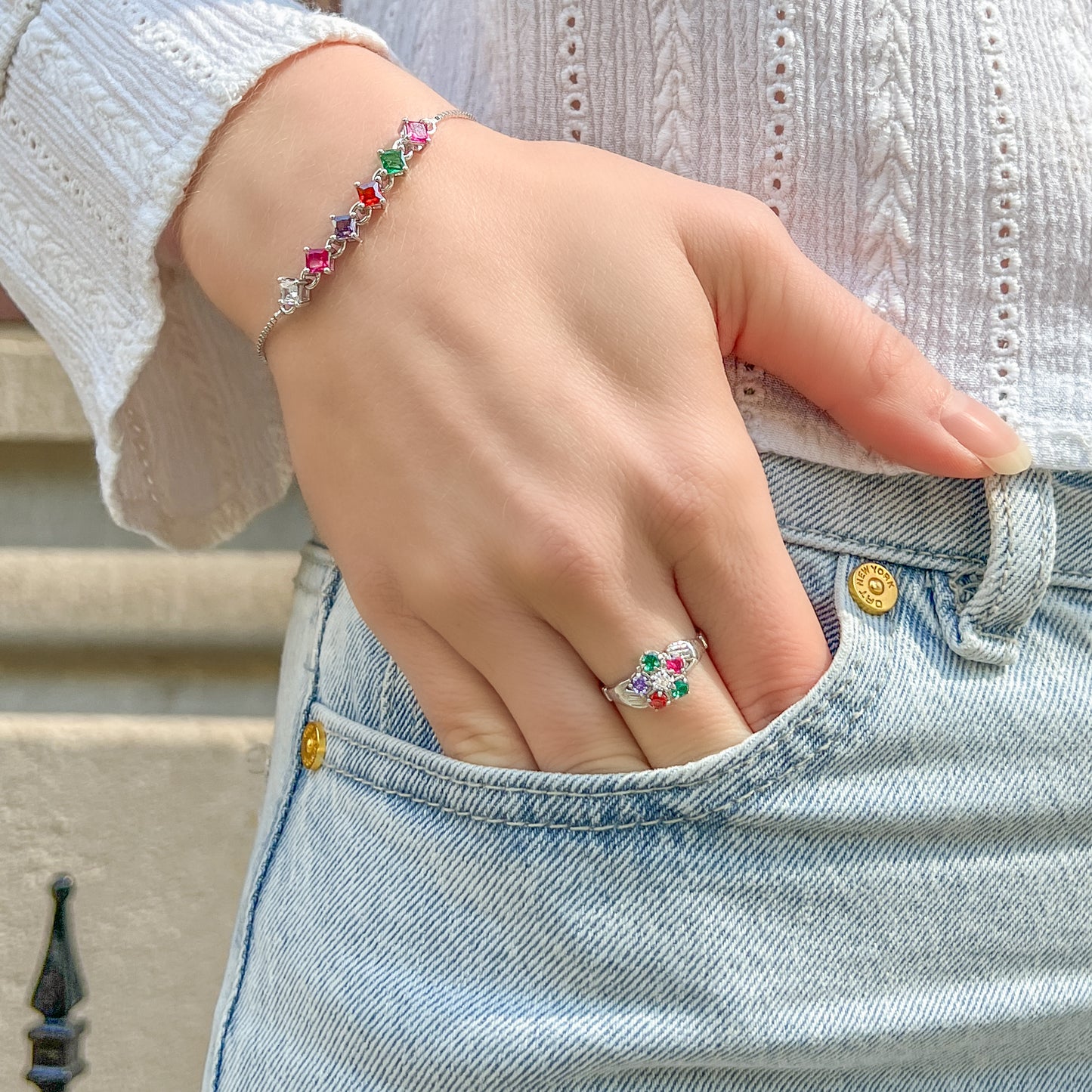 Regard Bloom Ring - Silver