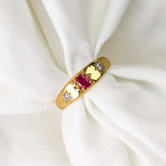 Rose from Roma Ring - gold