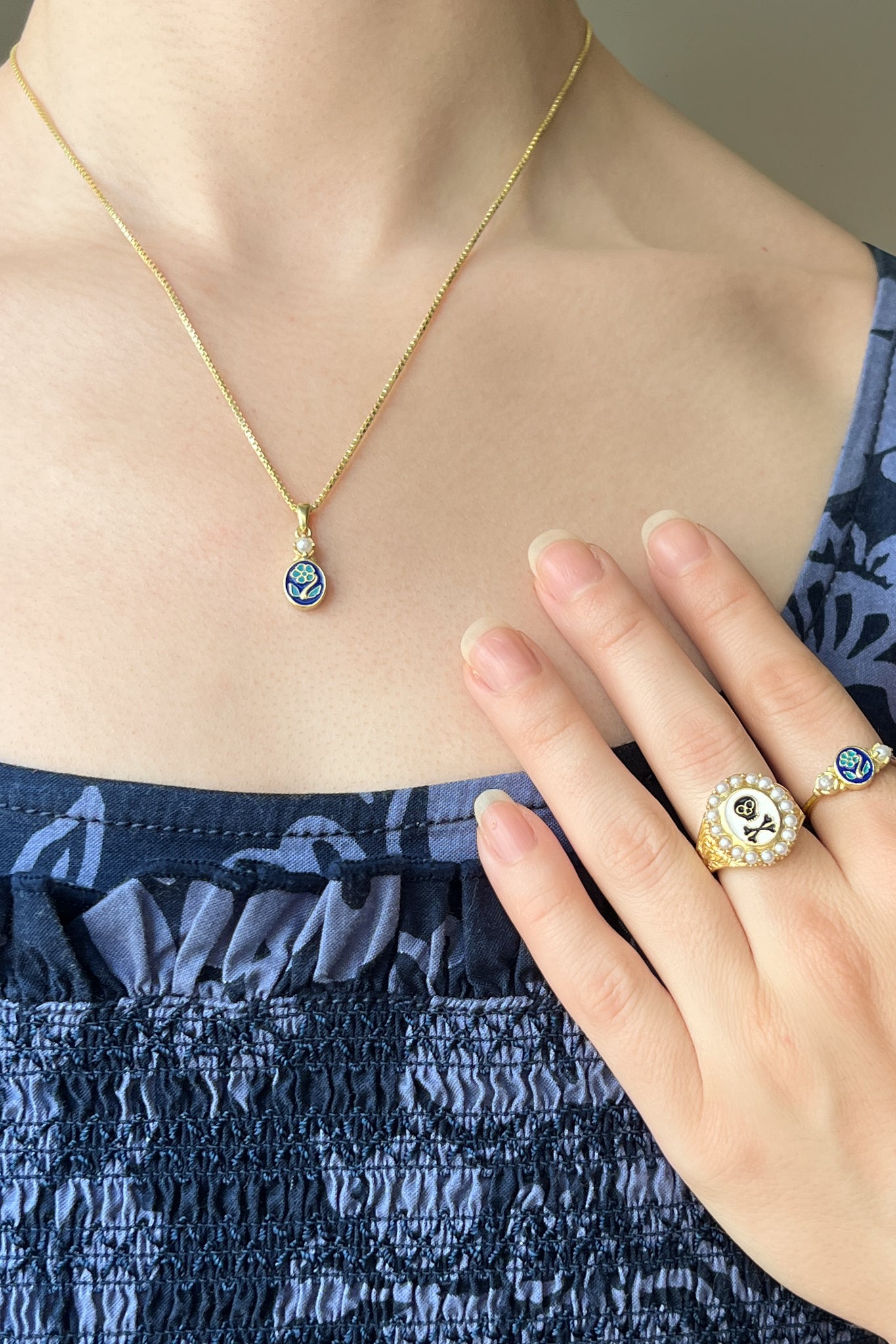 Gothic Enamel Jewelry