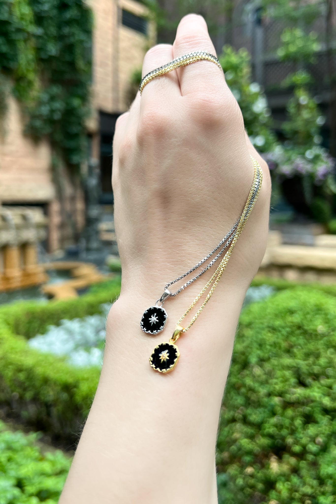 Star Shaped Pendant Necklace