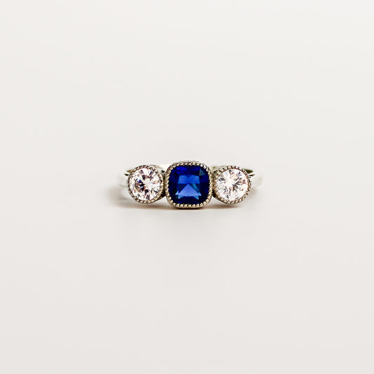 The Edwardian Empress Ring - Silver