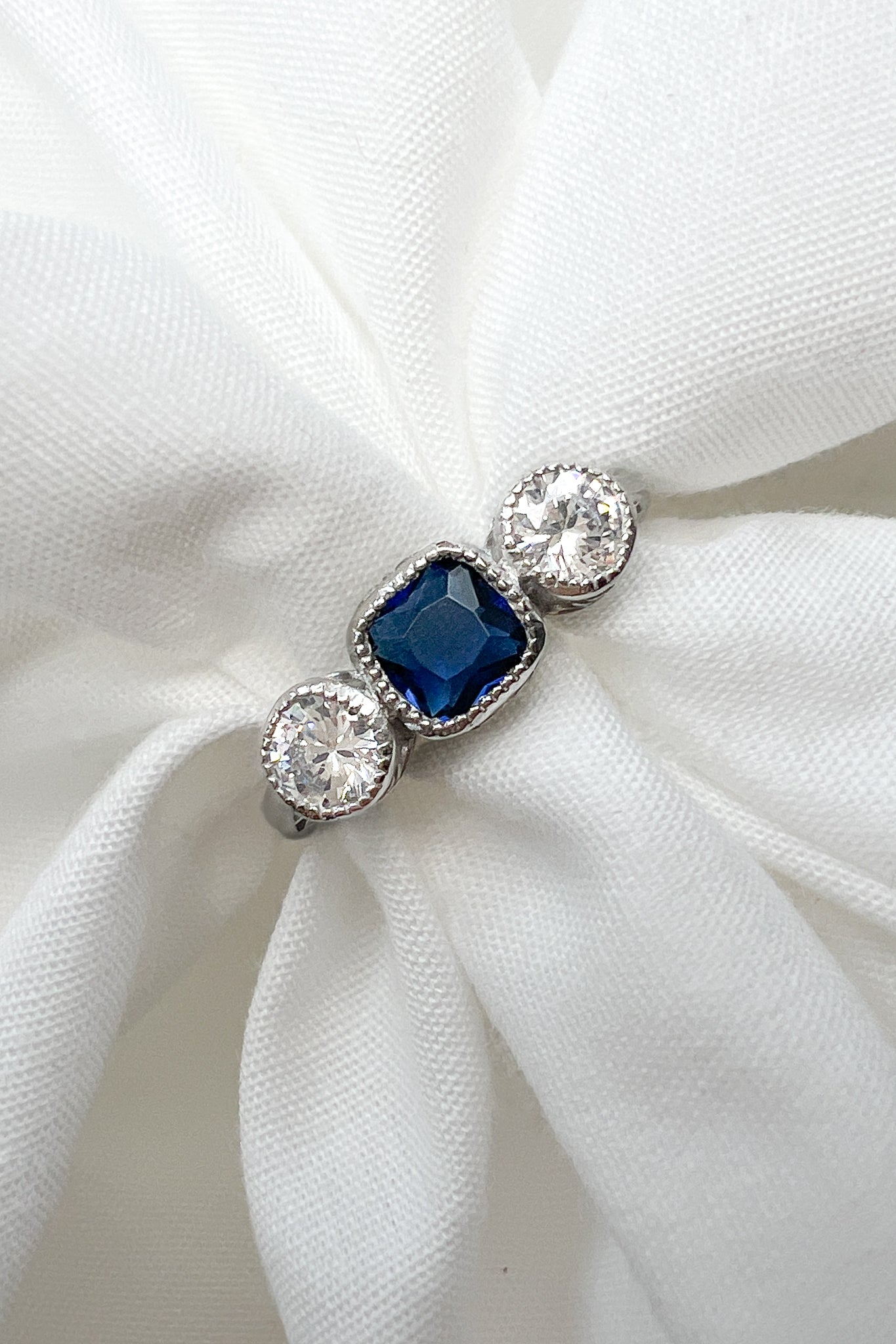 The Edwardian Empress Ring - Silver