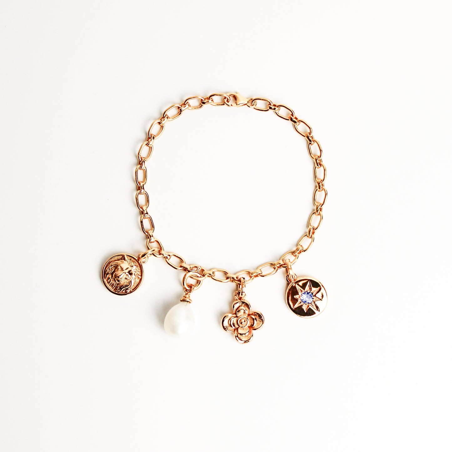 Archivist Charm Bracelet - gold