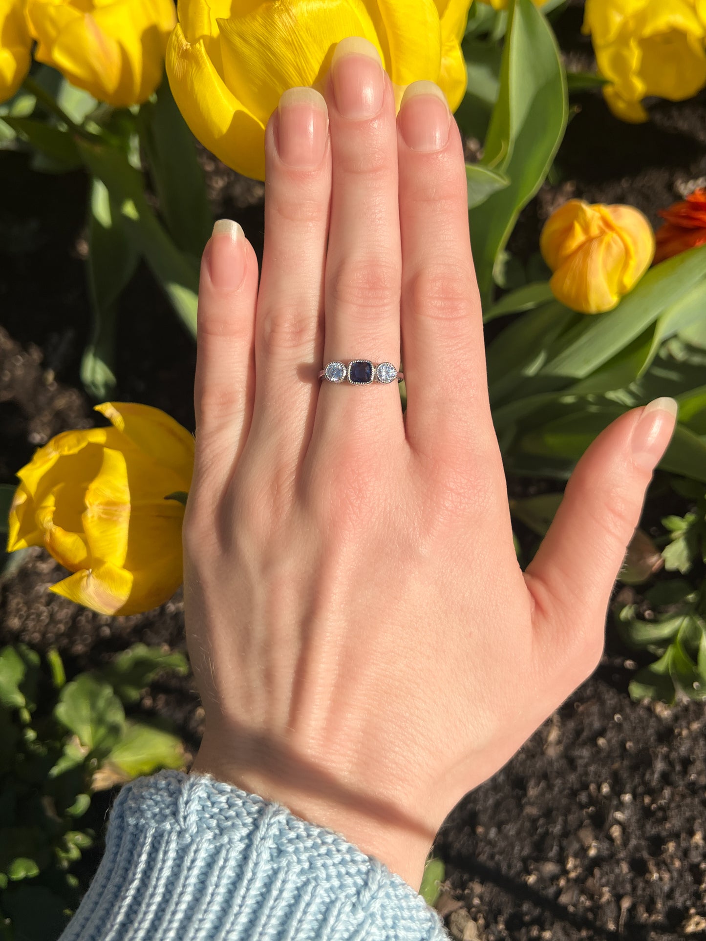 The Edwardian Empress Ring - Silver