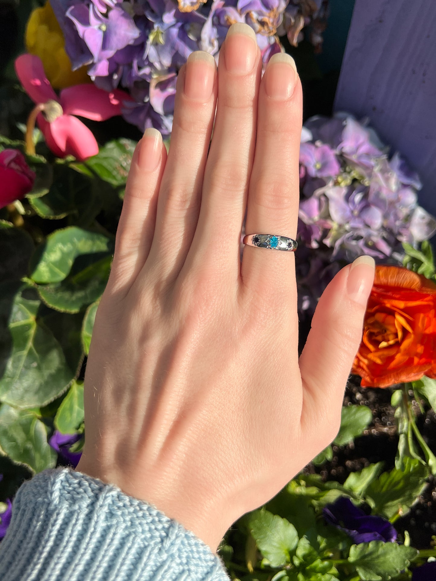 Letters from Roma Ring - Silver