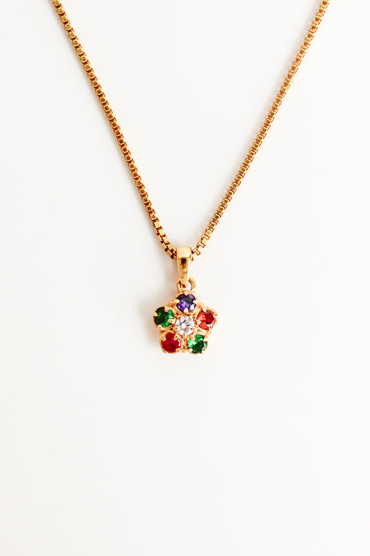 Regard Bloom Necklace - gold