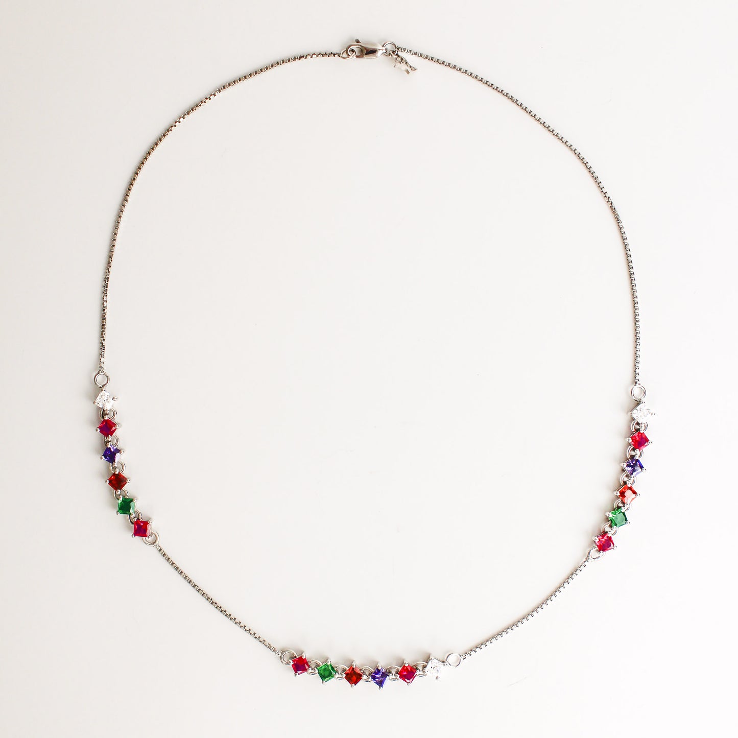 Linked-Love Necklace - silver
