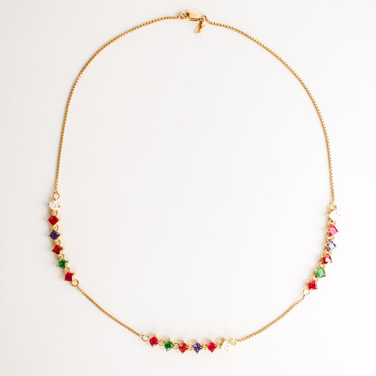 Linked-Love Necklace - gold