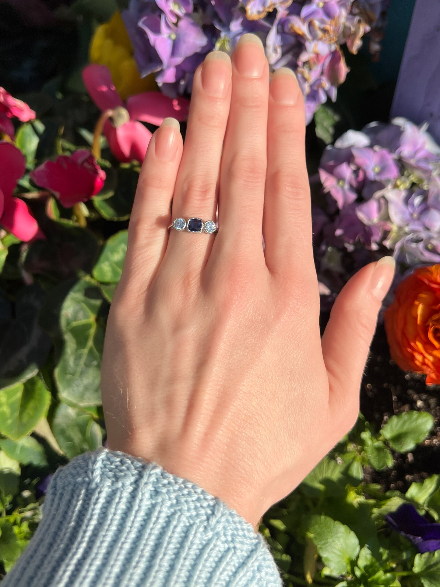 The Edwardian Empress Ring - Silver