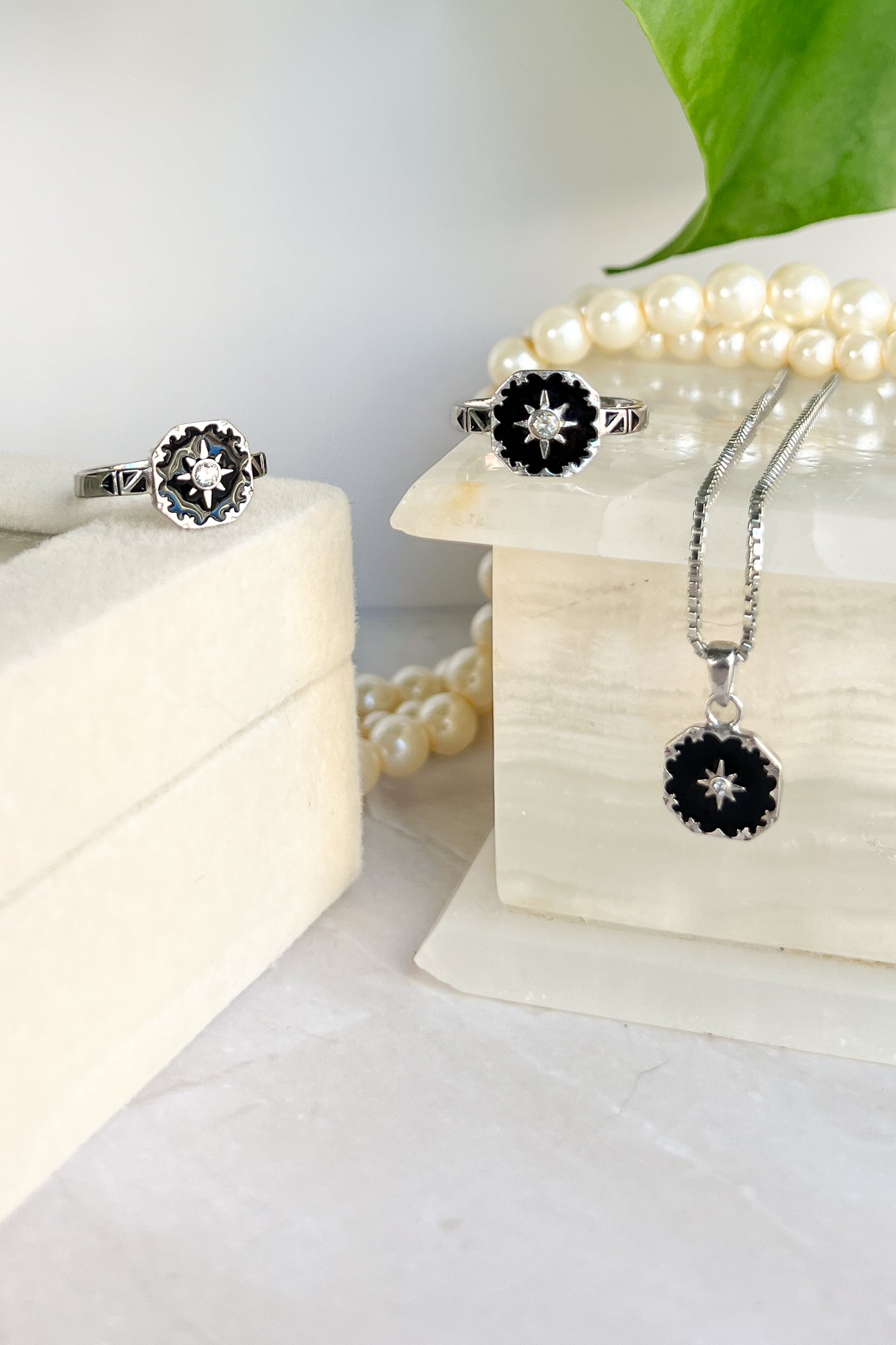 Star Necklace and Ring