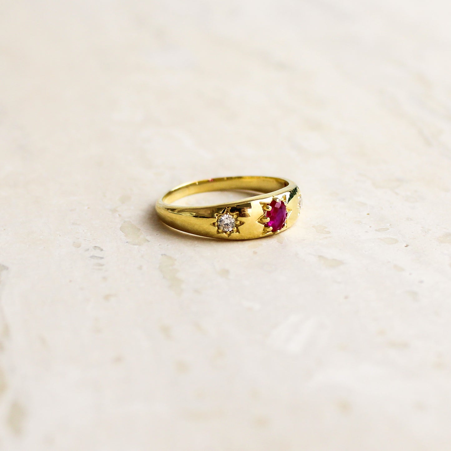 Rose from Roma Ring - gold