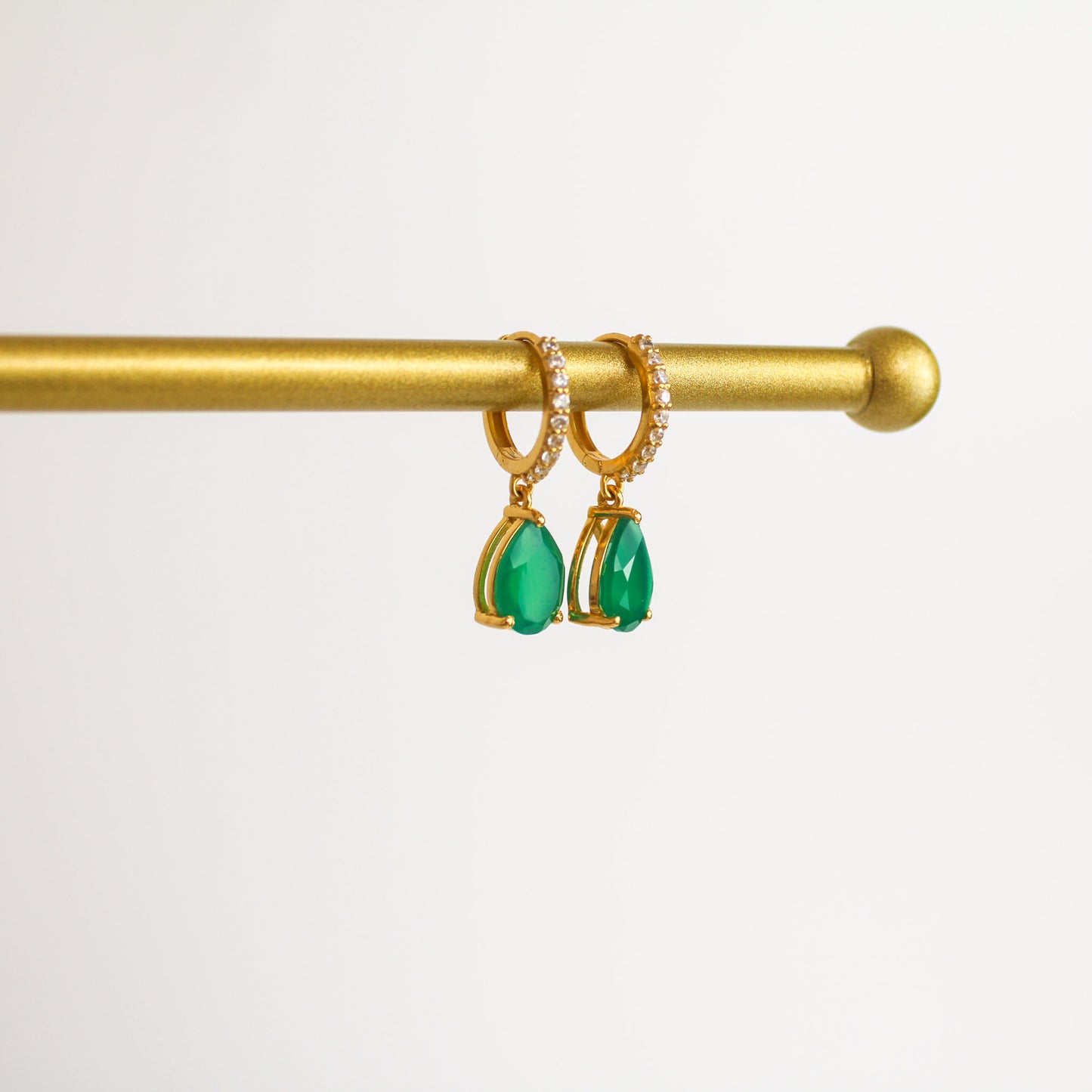 Devoted Light Hoops - Gold