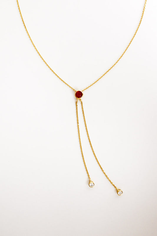 Edwardian Lightfall Necklace - Gold