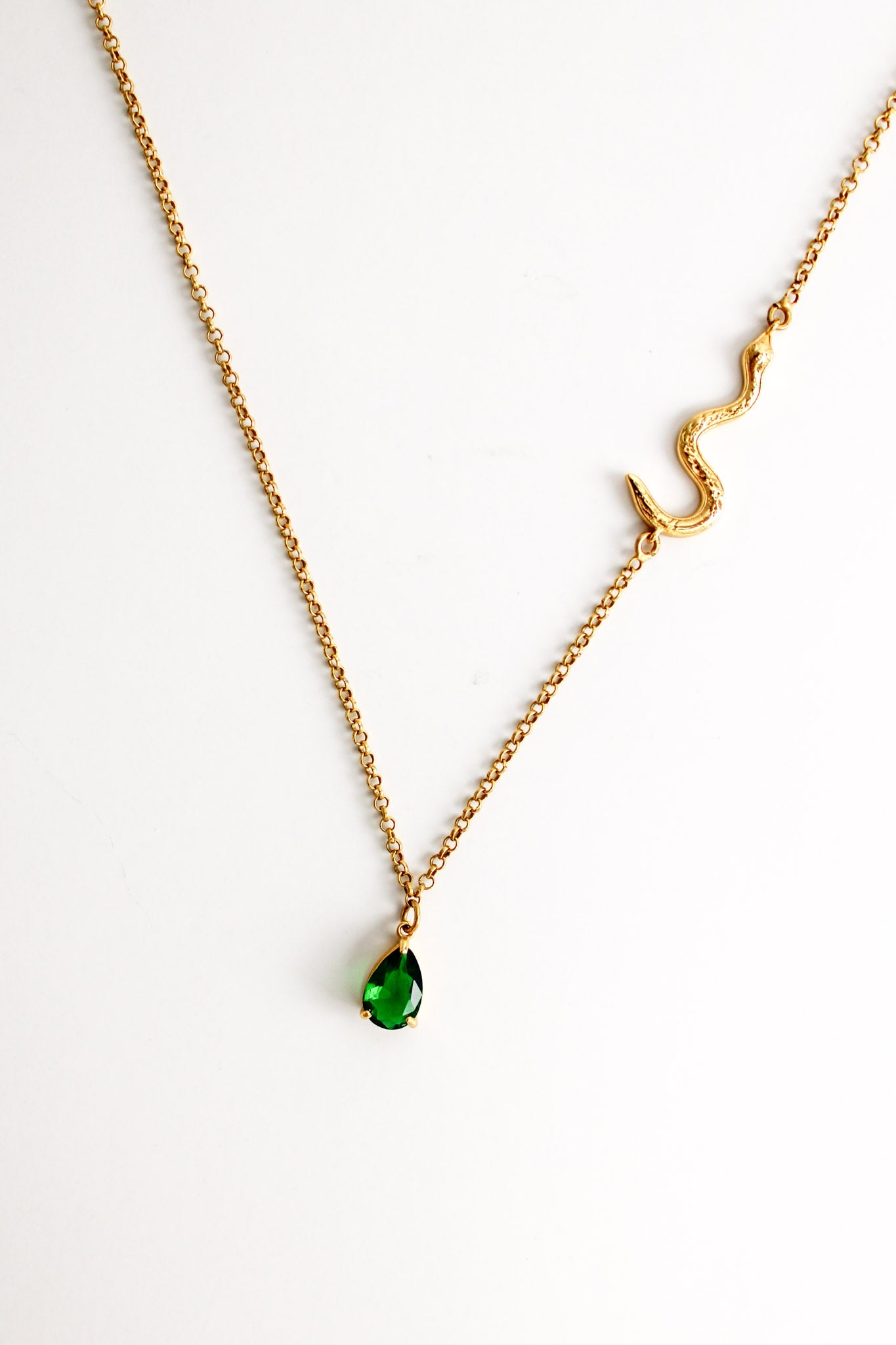 Devoted Drop Necklace (early edition) - Gold