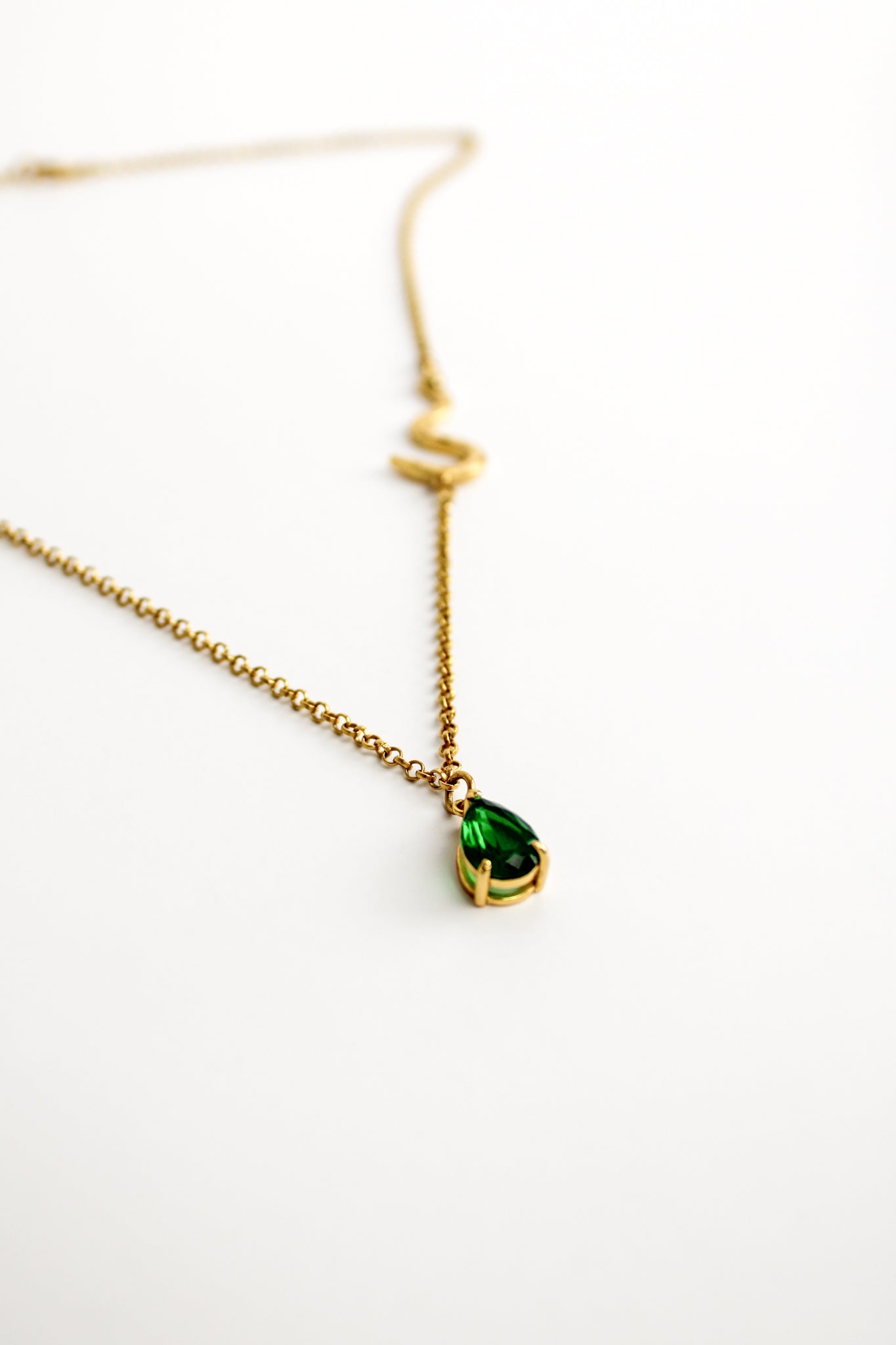 Devoted Drop Necklace (early edition) - Gold