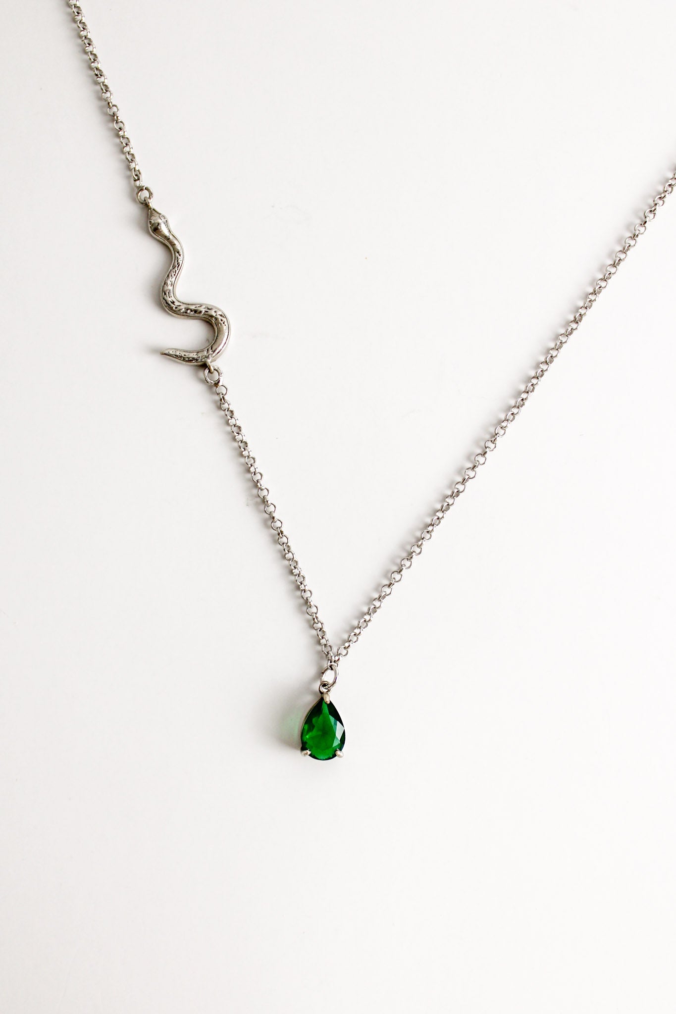Devoted Drop Necklace (early edition) - Silver