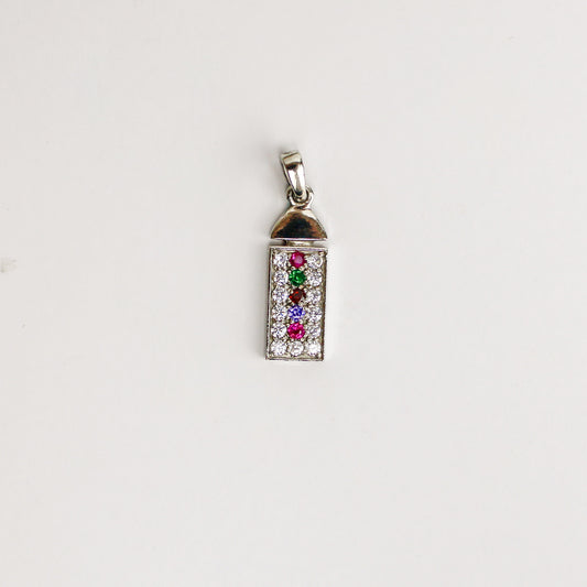 Regent Pendant (Column Form) - Silver