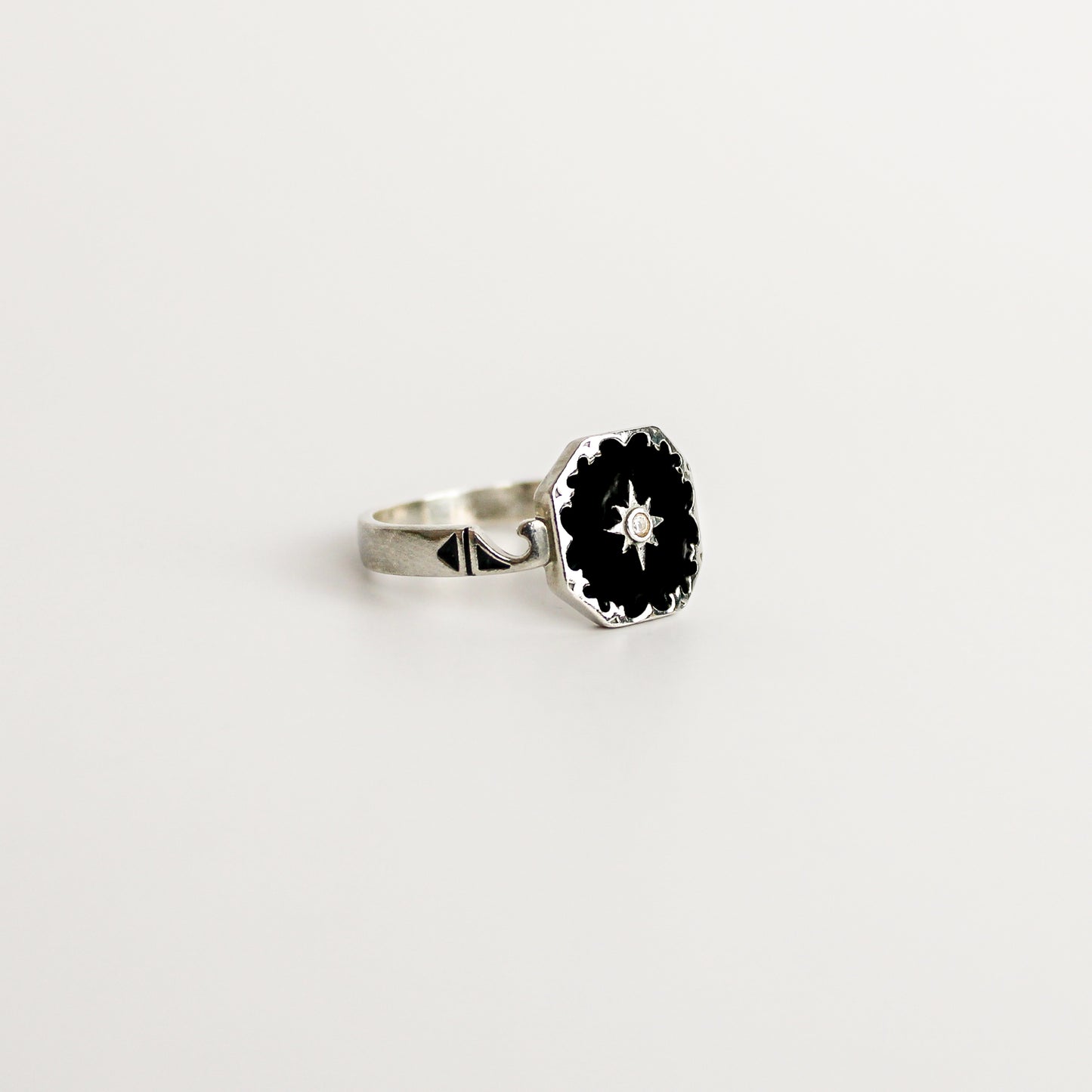 Evening Sky Ring - Silver